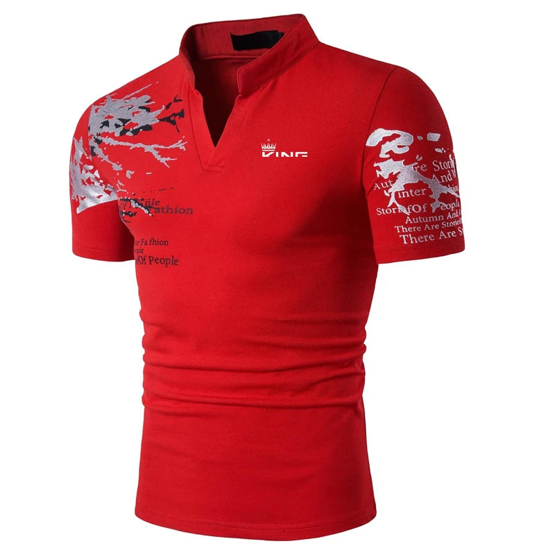 DINGSHITE Men's Casual Polo Shirt – Lightweight & Stylish for Summer!