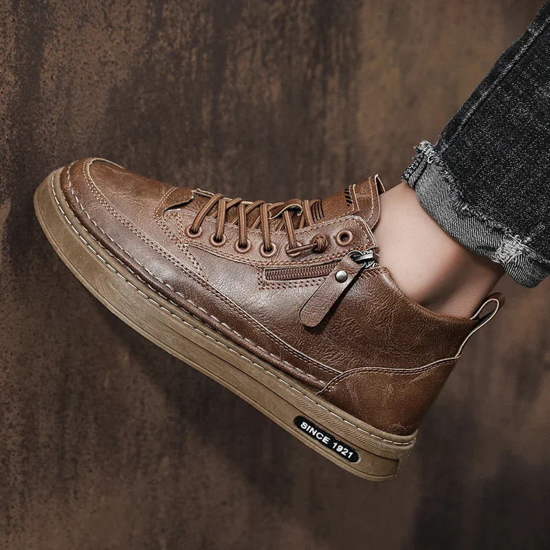 Qaawal Microfiber Work Shoes – Comfort & Durability for Everyday Wear!