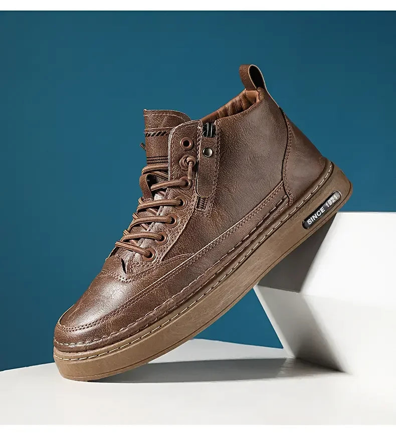 Qaawal Microfiber Work Shoes – Comfort & Durability for Everyday Wear!