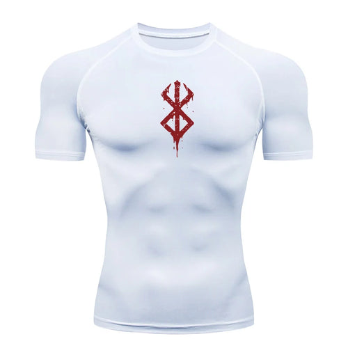 HooThreads Men's Compression Shirt – Quick-Dry, Breathable & Built for Performance!